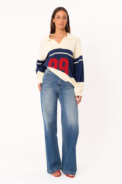 Abrand 94 Wide Leg Jeans - Kaley