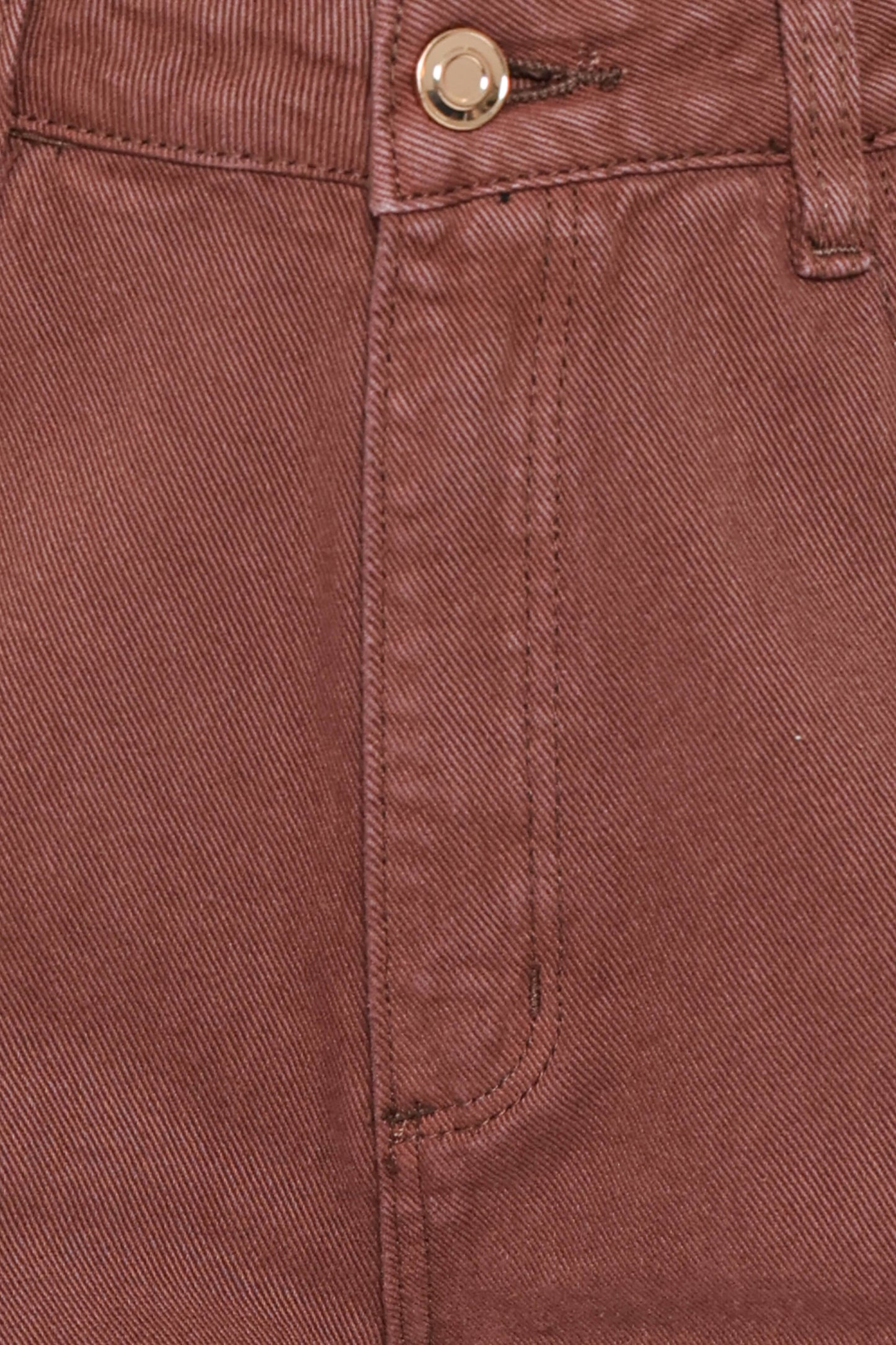 Ailis Wide Leg Jean - Chocolate