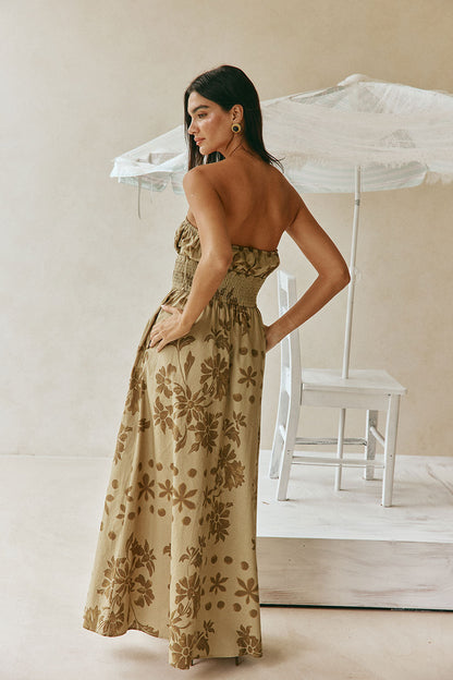 Vivo Dress - Ancienne Green