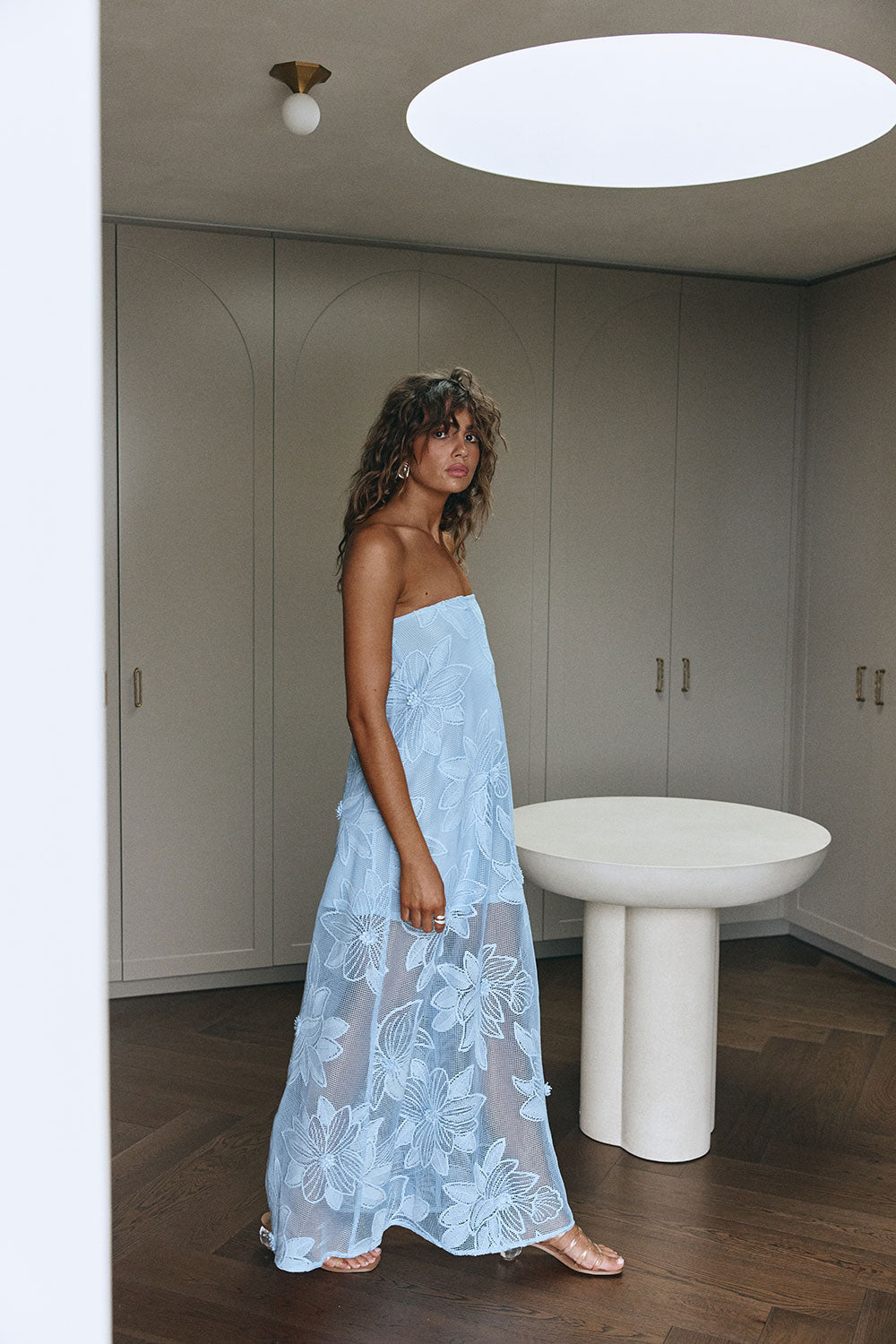Cellar Dress - Powder Blue