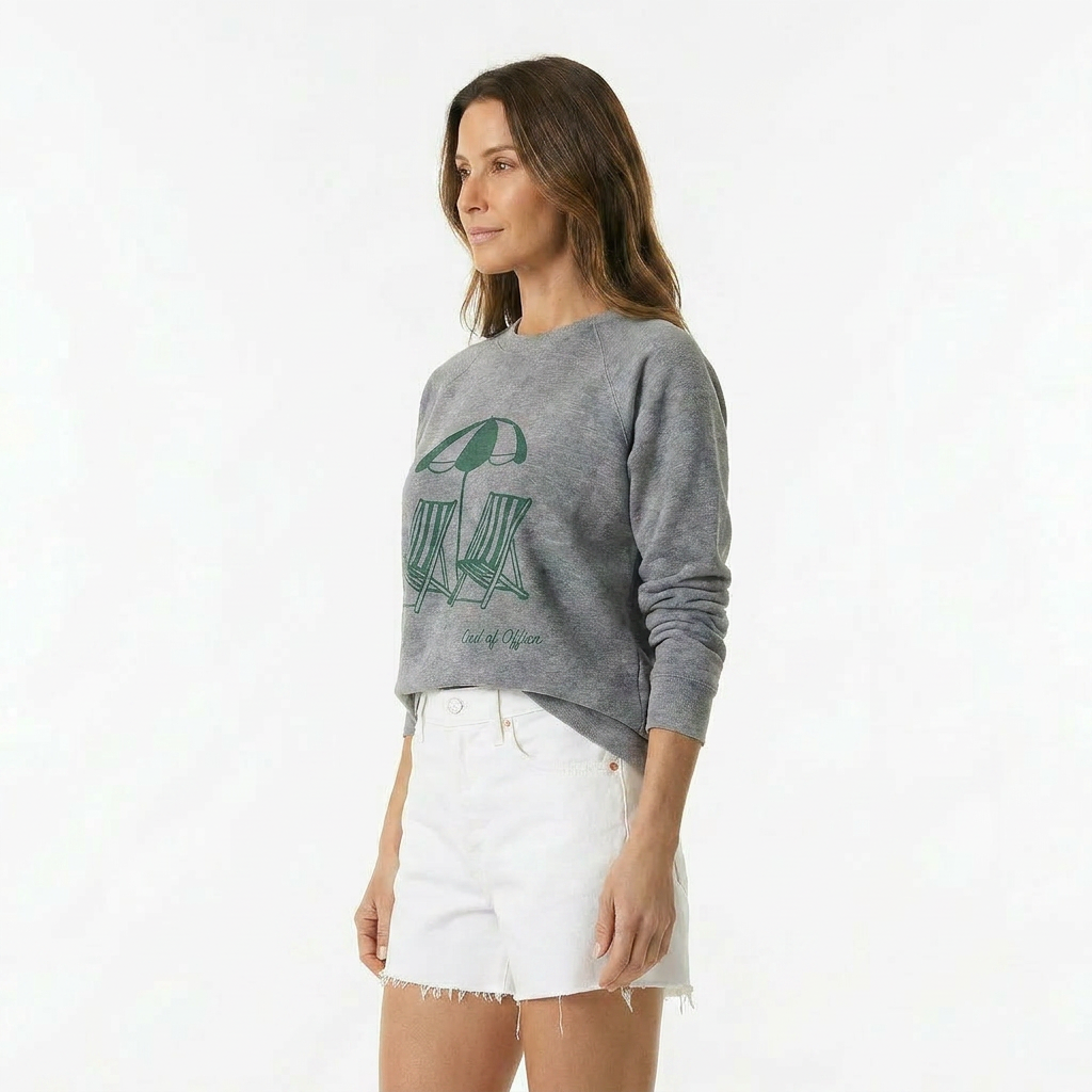 Out Of Office Raglan Sweatshirt
