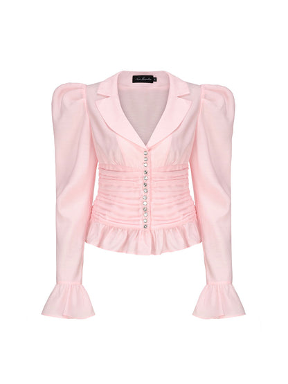 Emilia Top (Pink) (Final Sale)