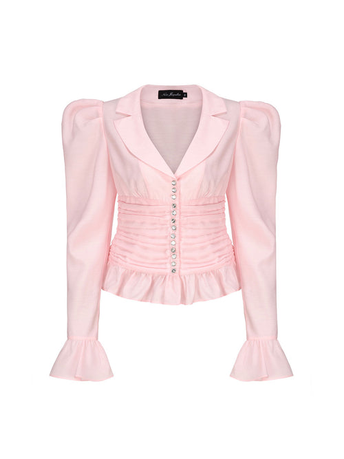 Emilia Top (Pink) (Final Sale)