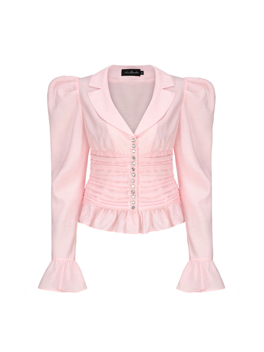 Emilia Top (Pink) (Final Sale)