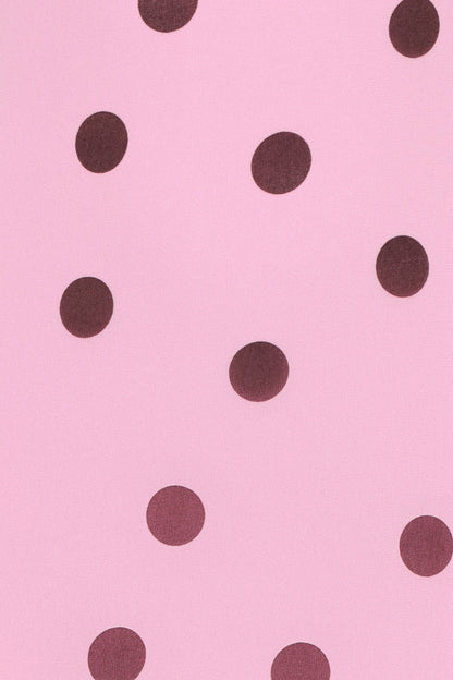 Keani Maxi Dress - Pink Polka Dot