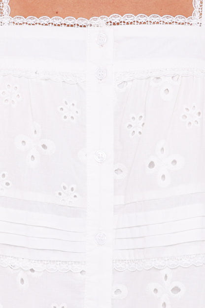 Kelcie Mini Dress - White