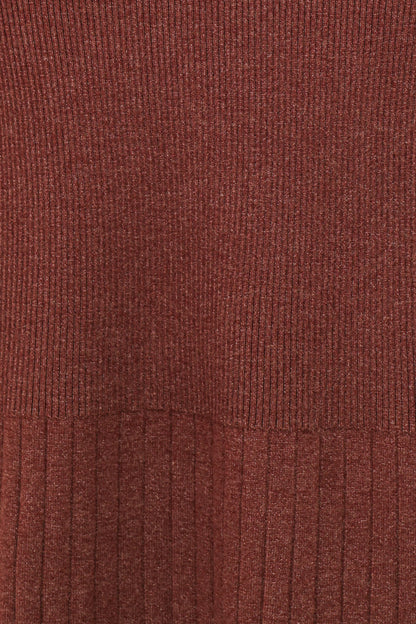 Makenna Knit Dress - Brown