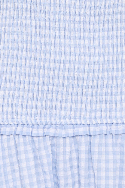 Parkway Maxi Dress - Blue Gingham