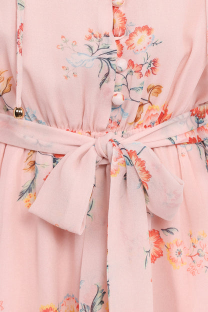 Michelle Romper - Paisley Peach