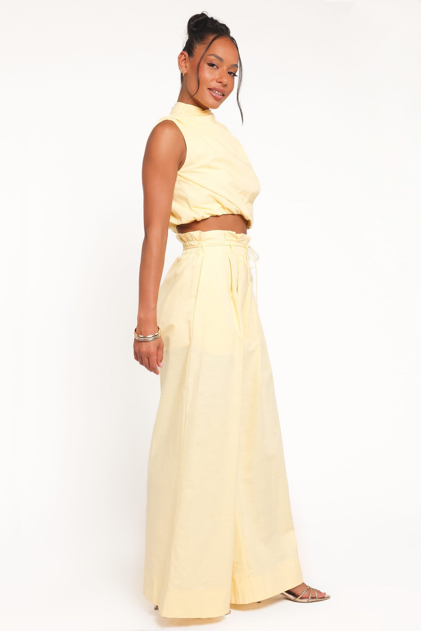 Althea Pant Set - Yellow