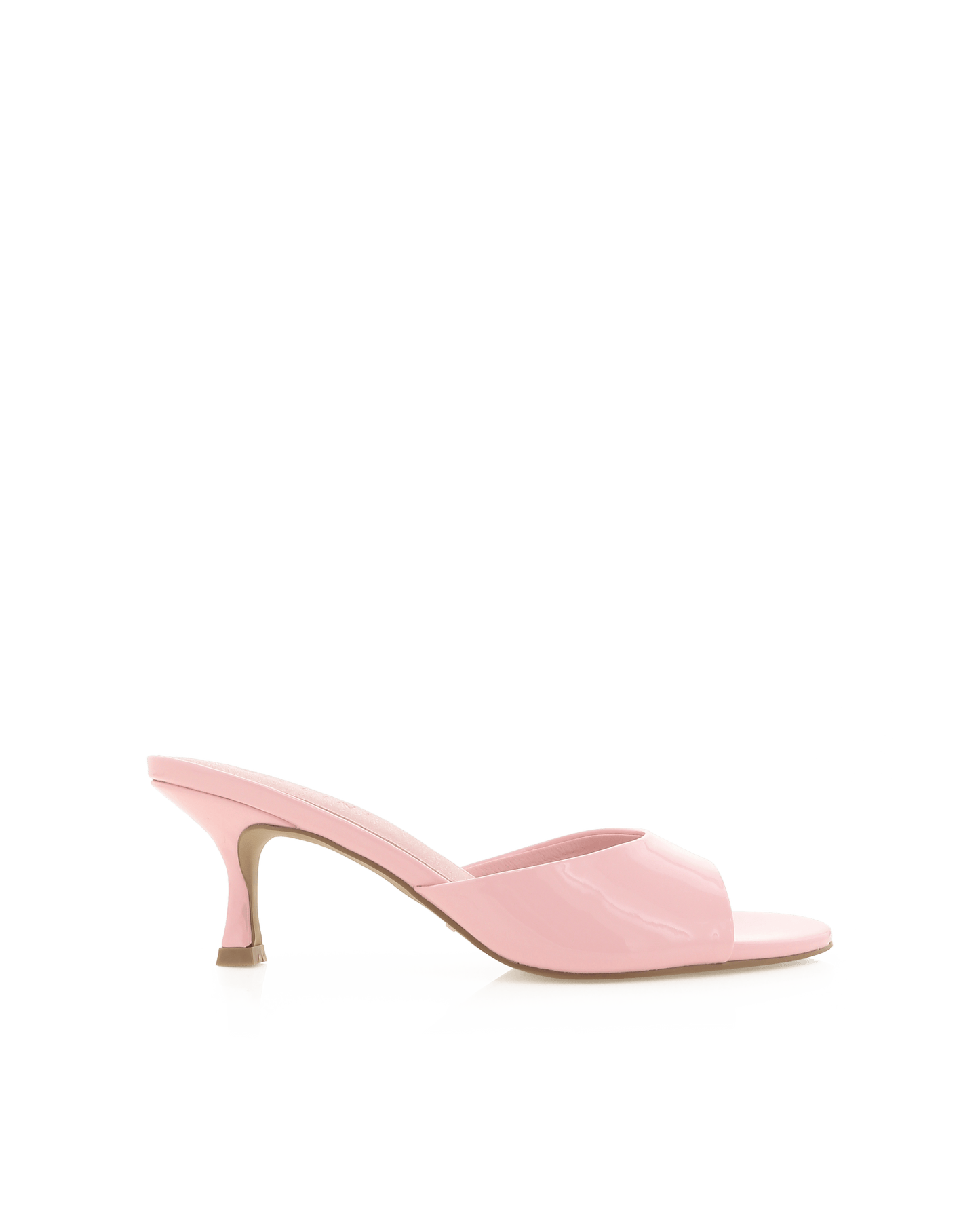 Addy Heels - Ice Pink Patent