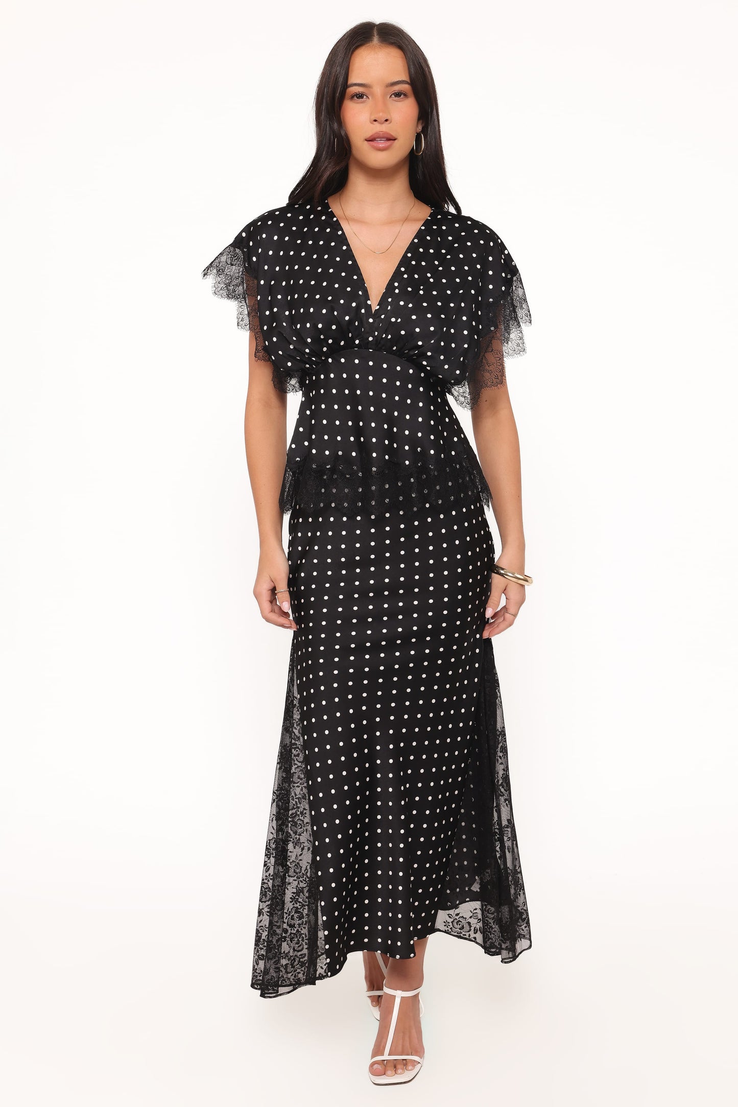 Ailbhe Top - Black Polka Dot