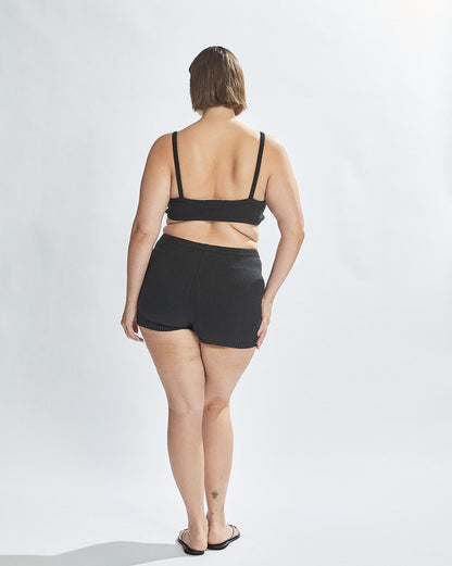 Drew Knit Shorts Black