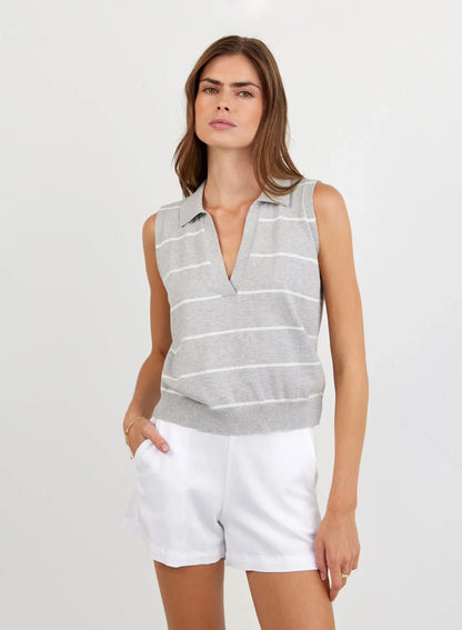Bella Dahl Sleeveless Placket Pullover